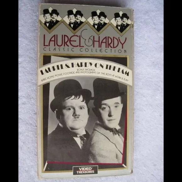 Media | Laurel Hardy On The Lam Classic Collection 1991 Vhs  